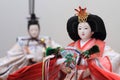 Hina doll (Japanese traditional doll) Royalty Free Stock Photo