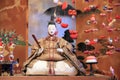 Hina doll Japanese traditional doll Royalty Free Stock Photo