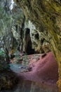 Hinagdanan cave in Panglao. Royalty Free Stock Photo