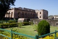 Hindola Mahal behind Park Royalty Free Stock Photo