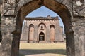 Hindola Mahal, Mandu, Madhya Pradesh Royalty Free Stock Photo