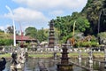 Hindu Balinese Water Palace Tirta Gangga, Bali island, Indonesia Royalty Free Stock Photo