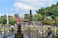 Hindu Balinese Water Palace Tirta Gangga, Bali island, Indonesia Royalty Free Stock Photo