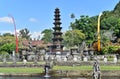 Hindu Balinese Water Palace Tirta Gangga, Bali island, Indonesia Royalty Free Stock Photo