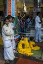 Hindu boys at Koneswaram Kovil in Sri Lanka.