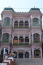 Hindu Building Architecture in Varanasi, India