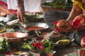 Hindu ceremony in Nepal, Shivaratri Royalty Free Stock Photo