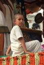 A Hindu child pilgrim.