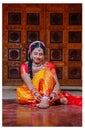 Hindu culture wedding with saree