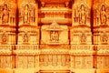 Hindu deities background. Royalty Free Stock Photo