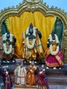 Hindu deity or God lord sita rama statues