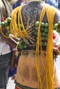 Hindu Devotee at Thaipusam Celebration Royalty Free Stock Photo