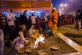 Hindu devotees , Babughat, Kolkata
