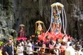 Hindu Devotees at Thaipusam Celebration Royalty Free Stock Photo