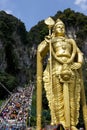 Hindu Devotees at Thaipusam Celebration Royalty Free Stock Photo