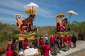 The Hindu funeral, Sebuluh,Nusa Penida provinz. Bali, Indonesia