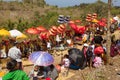 Hindu funeral, Sebuluh,Nusa Penida provinz. Bali, Indonesia