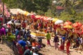 Hindu funeral, Sebuluh,Nusa Penida provinz. Bali, Indonesia