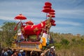 Hindu funeral, Sebuluh,Nusa Penida provinz. Bali, Indonesia