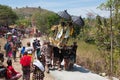 Hindu funeral, Sebuluh,Nusa Penida provinz. Bali, Indonesia