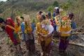 Hindu funeral, Sebuluh,Nusa Penida provinz. Bali, Indonesia