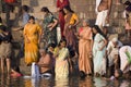 Hindu Ghats in Varanasi - Uttar Pradesh - India