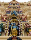 The Hindu God Krishna temple in India Royalty Free Stock Photo