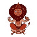 Hindu God Narasimha