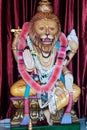 Hindu God Narsimha Royalty Free Stock Photo