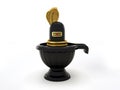 Hindu God Siva Linga Royalty Free Stock Photo