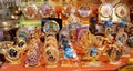 A shop selling Hindu God statues Royalty Free Stock Photo
