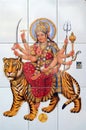 Hindu goddess Durga Royalty Free Stock Photo