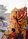 Hindu Goddess Durga Idol Royalty Free Stock Photo