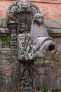 Hindu Goddess Statue water Tap Royalty Free Stock Photo