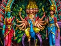 Hindu Gods Royalty Free Stock Photo