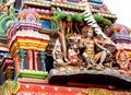 Hindu gods statues Royalty Free Stock Photo