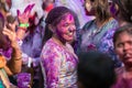 Hindu Holi Festival in Mandalay, Myanmar.