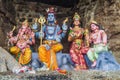 Hindu images at Kandasamy Koneswaram temple in Trincomalee, Sri Lan