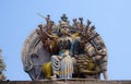 Hindu Kovil Statues in Sri Lanka Royalty Free Stock Photo