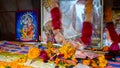 Hindu Lord Shri Radha Krishan Ji. Royalty Free Stock Photo