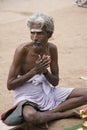 Hindu man in contemplation - India