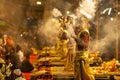 Hindu mass ceremony in Varanasi