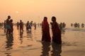 Hindu pilgrims take holy dip in Ganges