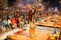 Hindu Priests religious ceremony Ganga Seva Nidhi