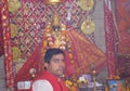 Hindu Purohit or Priest at a Temple