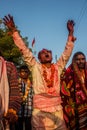 Hindu ritual Welcome goddesses