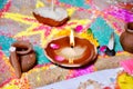 Hindu Rituals hawan phere Royalty Free Stock Photo