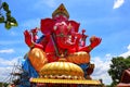 Hindu sacred elephant statues Ganesha, god of Hindu people worshiped Ganesh Festival Concept