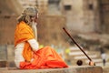 Hindu sadhu in Varanasi