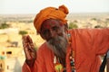 Hindu shadu in Jaisalmer. Rajasthan